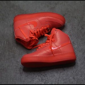 Woman's Air Force 1 HI PRM Hot LAVA
